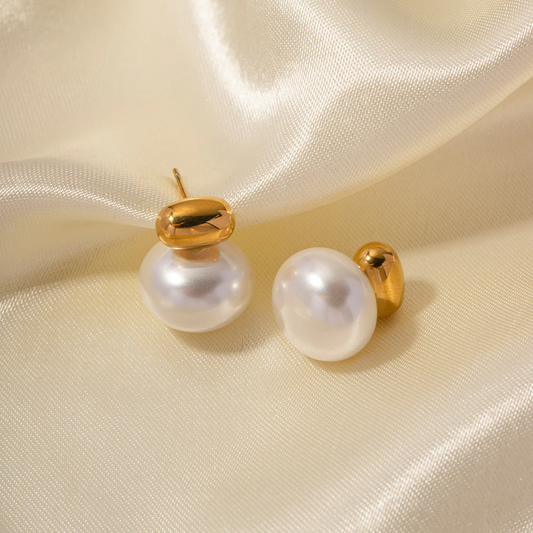 Timeless Pearl Studs