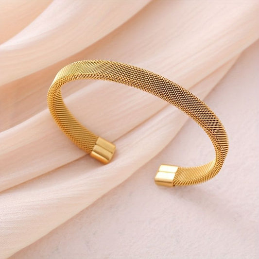 The Orion Cuff-Stainless Steel 24K Gold Plated