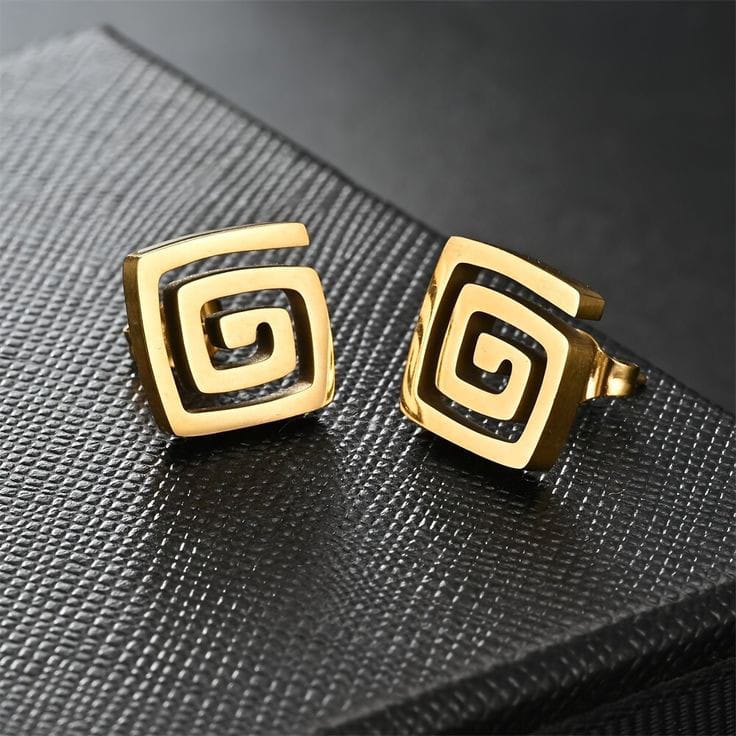 Rotare Square Studs