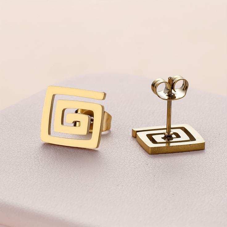 Rotare Square Studs