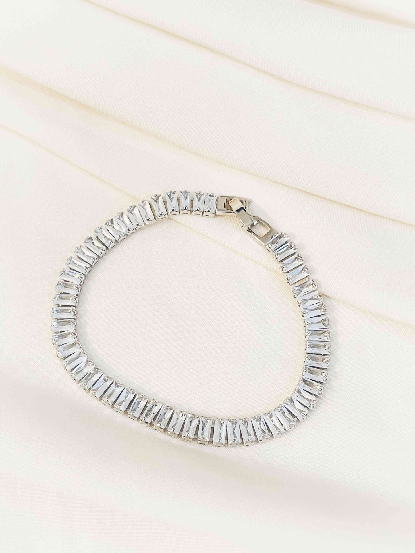 Silver Tennis Bracelet